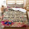 Animal Duvet Cover Set Black Panther with Keep Calm Sentence Cartoon King Queen Size Quilt Cover Boys Soft Polyester Bedding Set