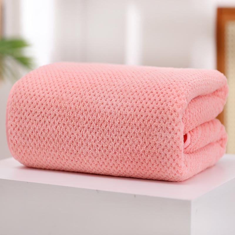 Pineapple Grid Extra Thick Large Bath Towel for Adults - Bathing & Beach Skirt Style