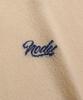 NODU Summer Vivid Color Block Collar Knit [Yellow]