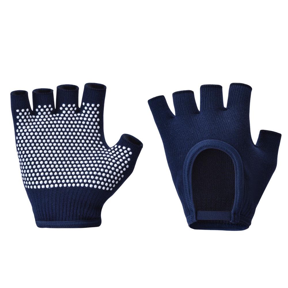 Warm Pilates Gloves Multicolor Gym Fitness Gloves Bicycle Mittens Half Finger Yoga Gloves  Outdoor
