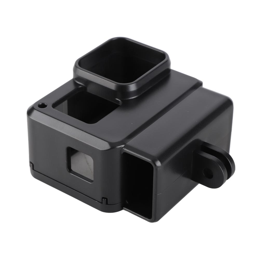 Action Camera Cage Plastic Vlog Camera Hot Shoe Protector Housing for Hero 7 6 5 Black Action Cameras