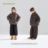 Mucmukn Kids Reversible Plaid Down Jacket