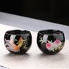 Vintage Ceramic Color-changing Teacup Chinese Style Creative Heat-resistant Beverage Tea Sets Kung Fu Teaware Tea Cups New