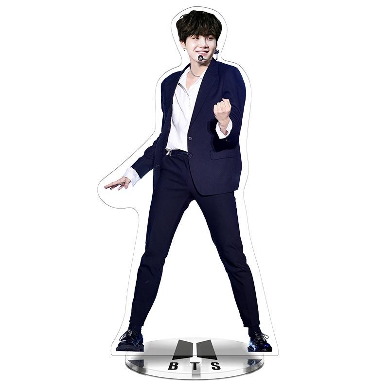 Premium Quality Kpop Bts Fake Love Yourself Acrylic Standee Action Figure Doll For Elegant Table Desk Decor