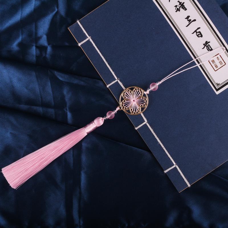 Full Bloom Round Moon Tassel DIY Handmade Hanfu Bag Pendant Cheongsam Ornament