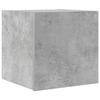 VidaXL Wall-mounted TV Cabinet Concrete Grey 30.5x30x30 Cm