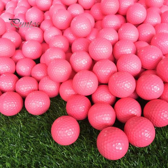 Golf Ball 2Pcs Balls Elastic High Visibility Eco-friendly Safety Sport Samp Outdoor Practice Children Toys for
