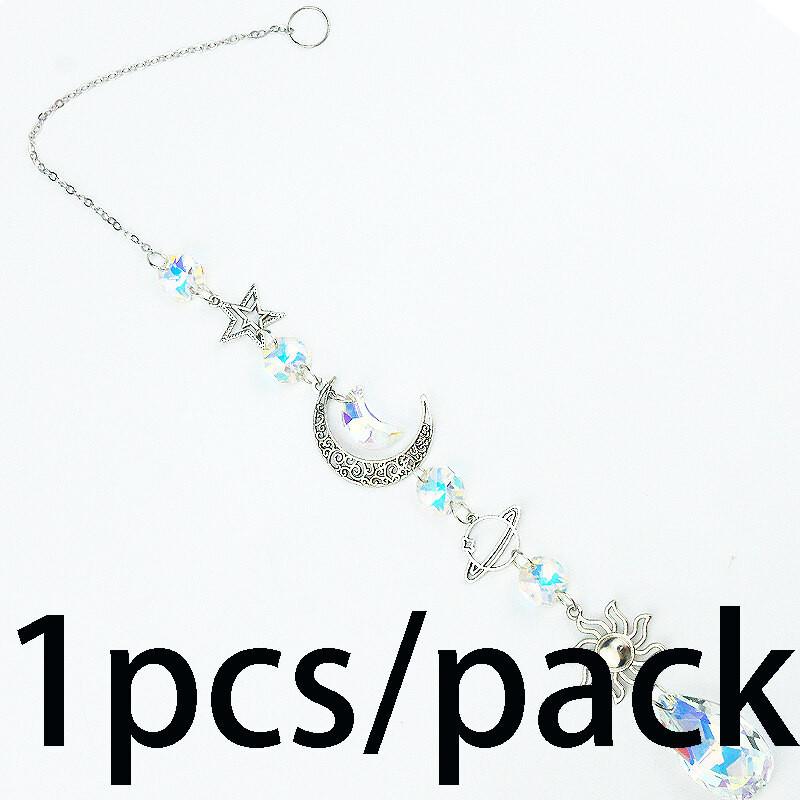 

(1pcs) 37cm Crystal Wind Chime Sunshine Catcher Courtyard Door Curtain Decoration Wedding Party Home Room Decor Accessories DIY 37cm белый