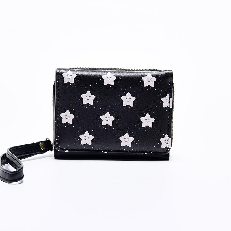 Новый кошелек Женский короткий высококлассный женский модный нишевый клатч большой вместимости Многофункциональный кошелек на молнии