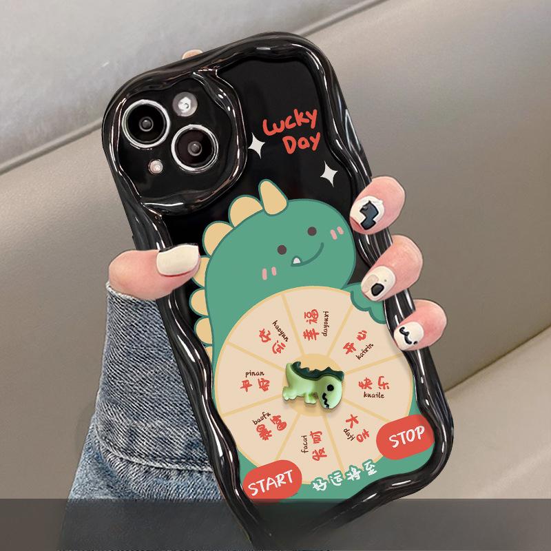 

Утка Динозавр Кукла Поворотный столик для Apple 15 Чехол для мобильного телефона Iphone14/13pro Силиконовый Anti-Fall Xs Weird iPhone 6s Plus