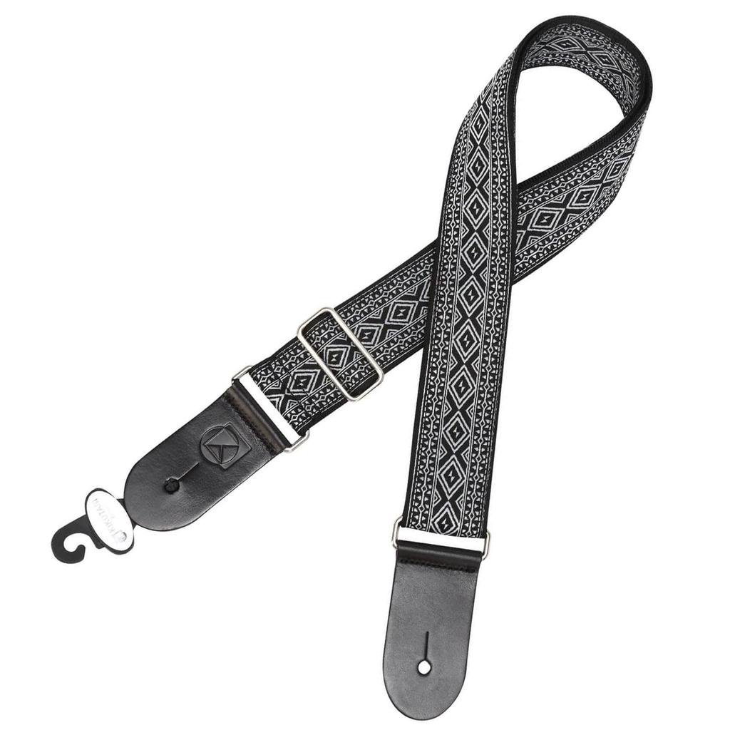 Kikutani KSTR-305 Guitar/Bass Strap, 50mm Wide, 950-1,620mm