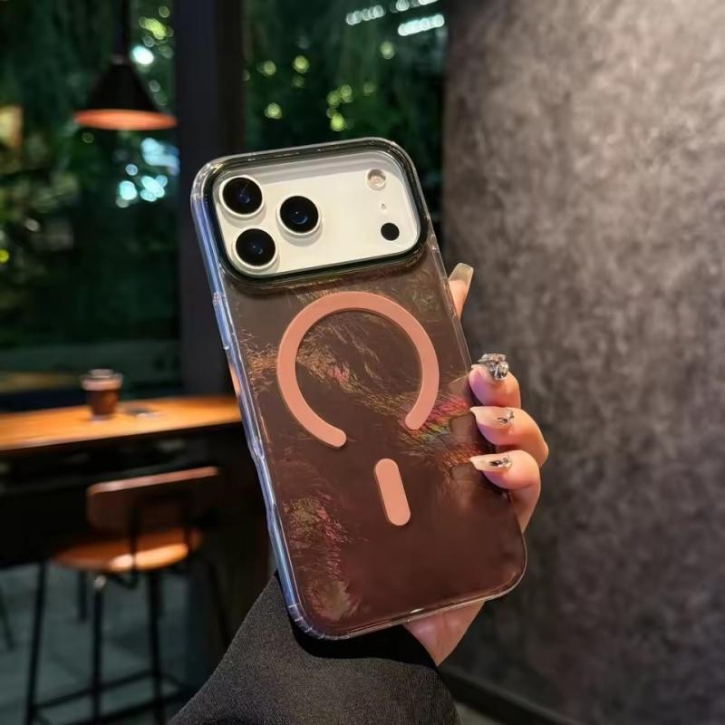 The Gradient Color Design Is Fashionable and Glacier Patterned 17Pro 17Air For Iphone 17 Pro Max Case Reen Blue