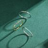 Modian New Real 925 Silver Trendy Rainbow CZ Stackable Colorful Finger Rings For Women Female Wedding Statement Jewelry