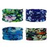 Used [NEW] [SMEHCF] Multi-purpose Bandana 4-Pack for Women and Men, Headband, Balaclava, Hair Head Scarf, Face Half, Airsoft Paintball Mask Neck