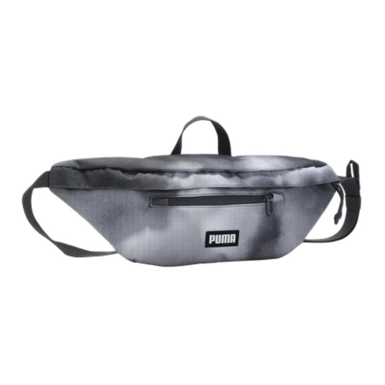 New PUMA Fabric Fanny Pack Unisex Gray & Black 092000-01