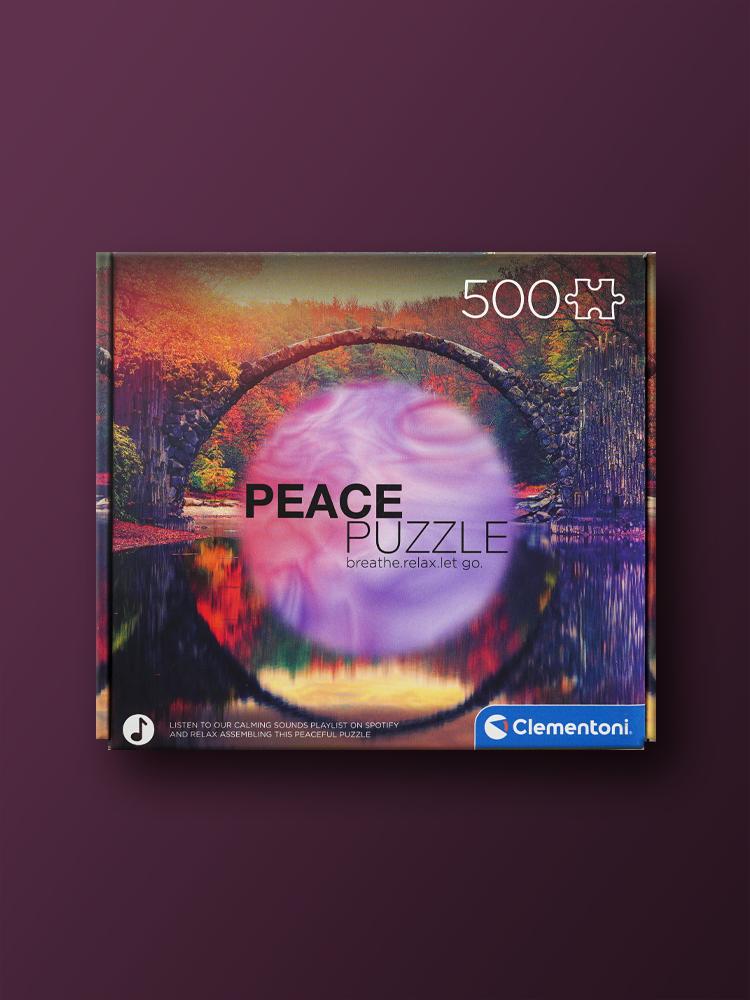 Piece Collection: Reflection 500-Piece Clementoni Jigsaw Puzzle