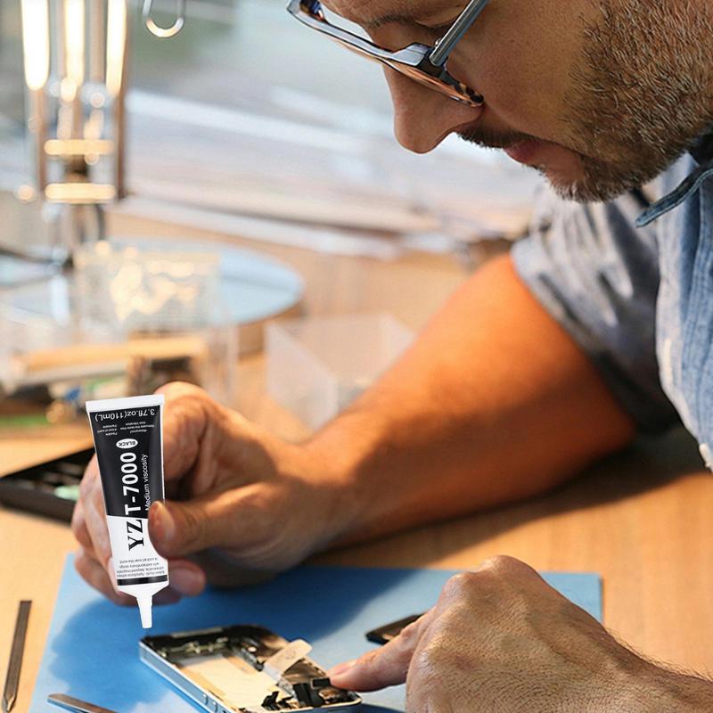 

15/50/110мл Клей T-7000 Эпоксидная смола для ремонта сенсорного экрана мобильного телефона Жидкий клей Клей для ювелирных изделий и рукоделия 15ml