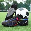 Kids Youth Adult Soccer Cleats TPR Sole Lightweight Football Shoes Grass Turf Track Training