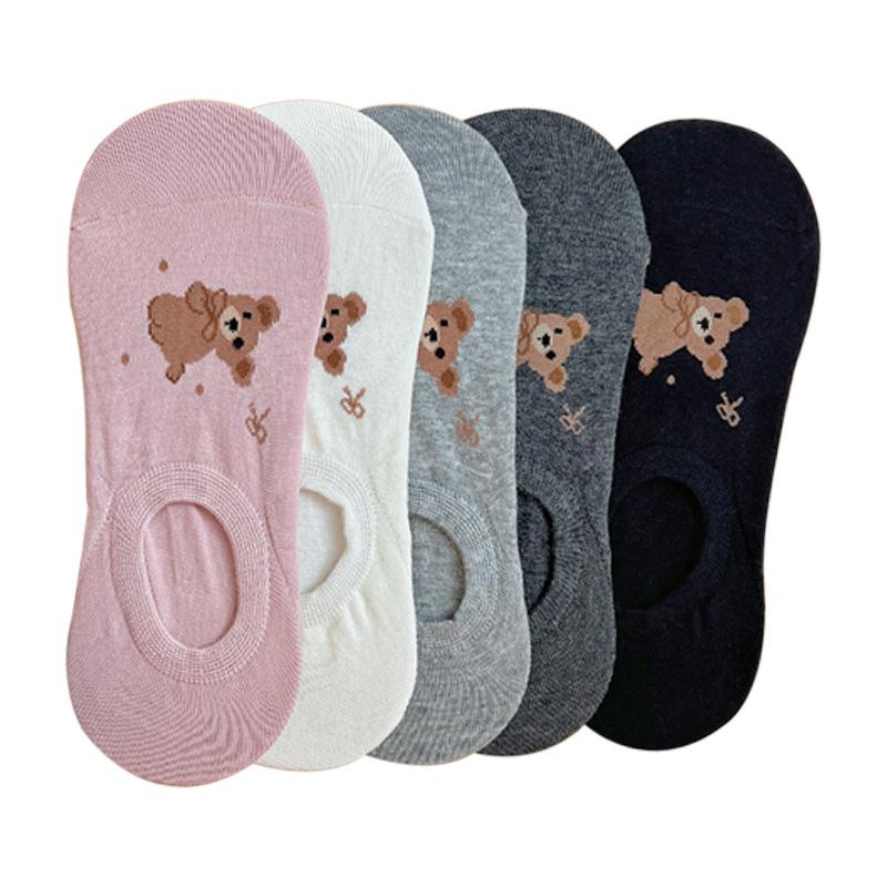 Female Summer Thin New Lovely Sweet All-go Breathable Invisible Student Boat Socks