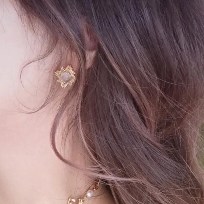 21ss. Forest At Dawn. Earring 02
