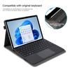 For Microsoft Surface Pro 10/9/8 Case Stand Wallet Function Laptop Leather Cover