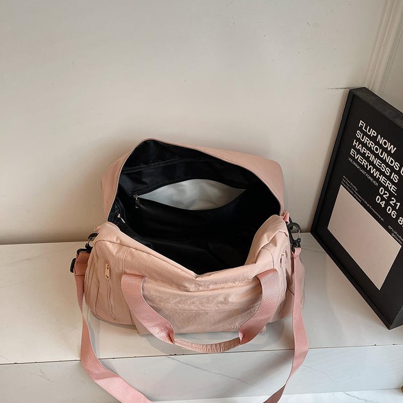 Travel bag Large capacity leisure Premium sense expandable multi-functional storage bag Business travel fitness bag Crossbody bag