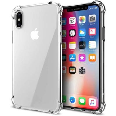 Silikonový obal - LittleMonkey - iPhone X / XS - Měkký - Nárazuvzdorný - Průhledný Premium