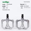 WELLGO M195 Ultra-Light Aluminum Alloy Bicycle Pedals with Dual DU Bearings