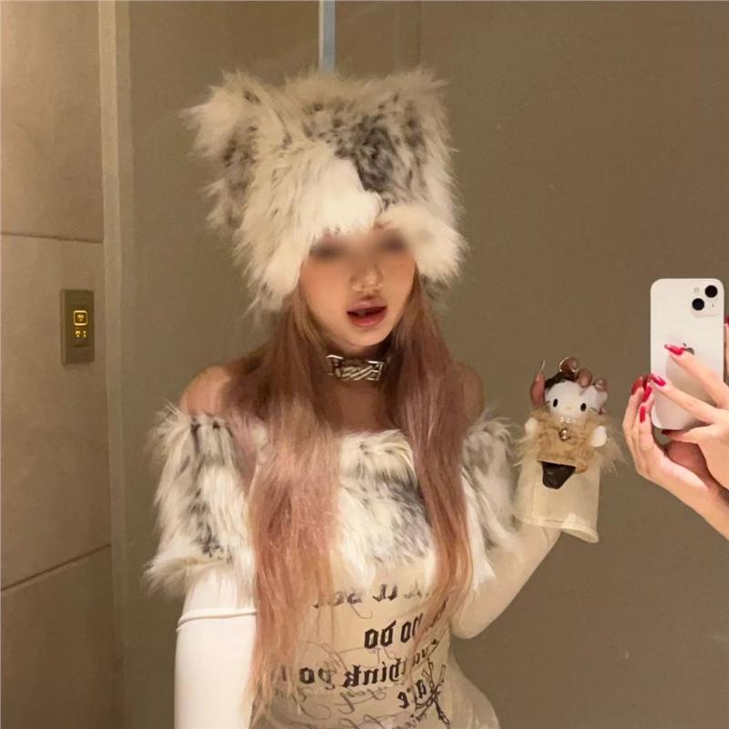 

Ретро Пустошь Шапка с Защитой Ушей в Виде Плюшевого Мишки: Теплый, Ветрозащитный, Пушистый и Утепленный Зимний Стиль Рыбака. Standard