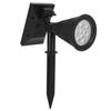 9LED Chips Solar Spotlights LED Solar Landscape Lights for Outdoor Garden CourtyardColorful Light