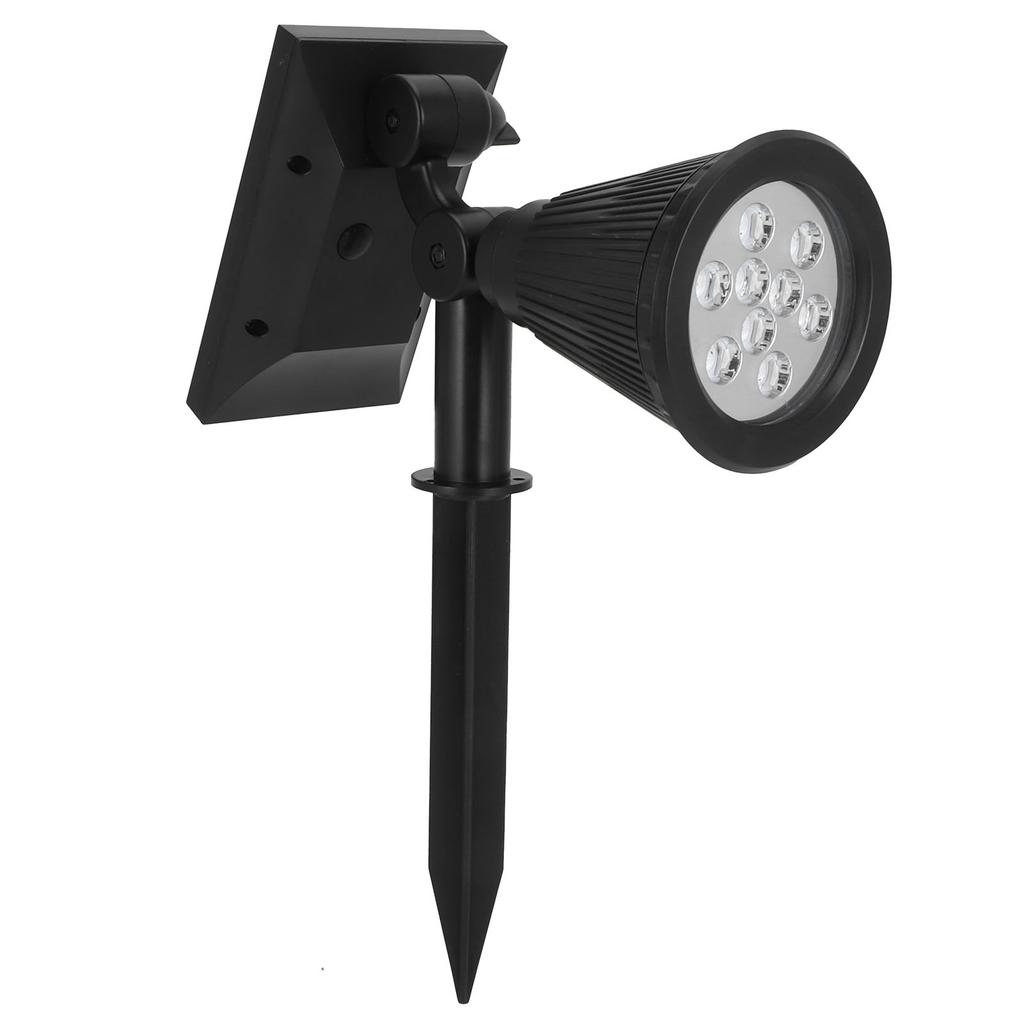 9LED Chips Solar Spotlights LED Solar Landscape Lights for Outdoor Garden CourtyardColorful Light