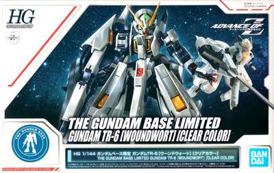 HG 1/144 Gundam Base Limited Gundam TR-6 [Woundwort] [Clear Color] ADVANCE OF Z -Under the Flag of the Titans-