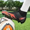 Football Shoes 33-45  Men's High-top Sock Mouth Football Shoes Youth Sports Shoes Football Training Shoes Art Makeup Lawn Children Football Boots