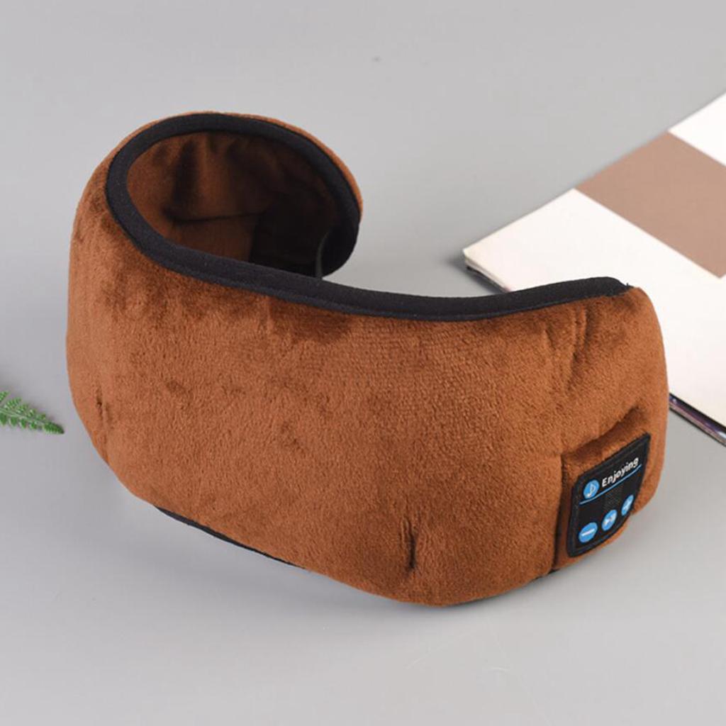 Magamiskõrvaklapid 3D-silmamask, Bluetooth 5.0 juhtmevaba muusikavarju kate õhukeste HD-kõlaritega, mida saab reguleerida meestele, naistele, kes magavad