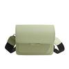Korean Style Retro Women's Shoulder Bag 2024: Trendy, Textured, Simple Small Square Crossbody