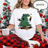 Christmas Tree And Cat T-Shirt, Cute Christmas Shirt,