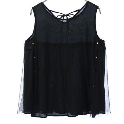 And Couture No Sleeve Sheer Cut 38 Black Women Used