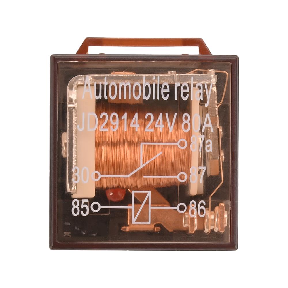 Waterproof Automotive Relay 80A 100A 5Pin SPDT Car Control Device Car Relays DC 12V 24V High Capacity Relay Switching Module