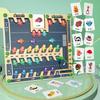Magnetic Alphabet Board Montessori Magnetic Alphabet Maze Puzzle Parking Lot Puzzle For Children Preschool Magnetic Sorting Game
