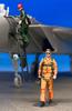 HMA 1/72 F-15J Air Self-Defense Force Pilot & Ground Crew Set Resin Kit Molded In Color