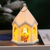 Luminous Wind Lantern Mini Merry Christmas Decor Kid Toys Vintage Nightlight  Party Favors