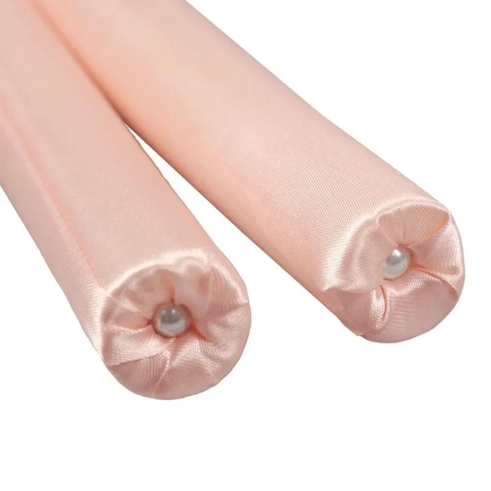 Tige de friser sans chaleur, bandeau sans chaleur, boucles en soie, ruban, bigoudis, bandeau doux pour dormir, bigoudis paresseux, outils de coiffure