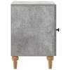 Nightstand Concrete Gray 43 x 34.5 x 50 cm Particleboard