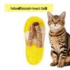 Loofah Catnip Teething Toy for Cats and Dogs - Durable, Odorless Chewing and Teasing Stick