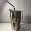 Stainless Steel Beer Wine Cup Portable Silver Beer Tumbler Cocktail Juice Milk Cup Metal Drinking Mug For Bar Outdoor Drinkware