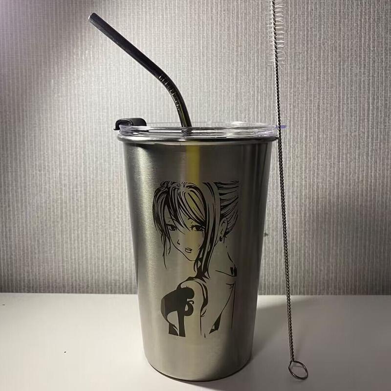 Stainless Steel Beer Wine Cup Portable Silver Beer Tumbler Cocktail Juice Milk Cup Metal Drinking Mug For Bar Outdoor Drinkware