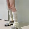 Womens Girls Lovely Leg Warmers Winter Knitted Leg Sleeves Goth Crochet Baggy Cuffs Ankle Heap Socks Tigh Highs Socks