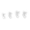 20Pcs Soft Claws Covers Soft Comfortable Cat Nail Tips Clear Pet Cat Nail Cover With Glue For Pet Different Breeds Sizes Of Cats