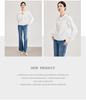 French Style Romantic Tencel Embroidered Women's Spring Shirt