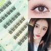Glue Free Manga Lashes With Jelly Glue Strips 3D False Eyelashes Cat Elf Eyelashes  Party Supplies